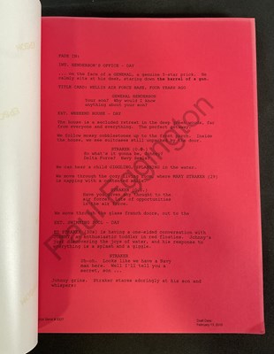 Lot 212 - A draft script from 2010 for a reboot of the...