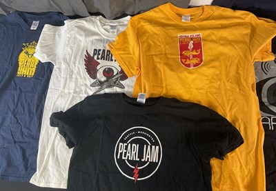 Lot 169 - A group of eight PEARL JAM 2014 European tour...