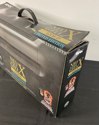 Lot 418 - Neo Geo X Gold Limited Edition console...