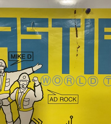 Lot 188 - BEASTIE BOYS - A 60" x 40" poster for the...