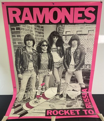 Lot 202 - RAMONES ROCKET TO RUSSIA original 1977 music...