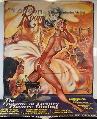 Lot 54 - A cabaret advertising poster for THE LONDON...