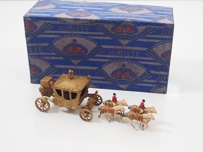 Lot 5 - A JOHILLCO 1935 diecast Jubilee coach set,...