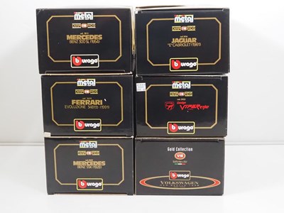 Lot 6 - A mixed group of 1:18 scale diecast cars by...