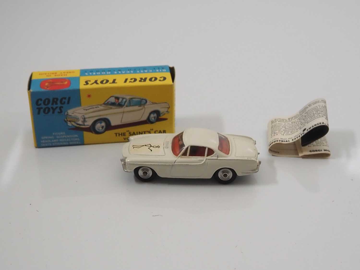 Lot 9 - A CORGI 258 diecast 'The Saint's' Volvo P1800...