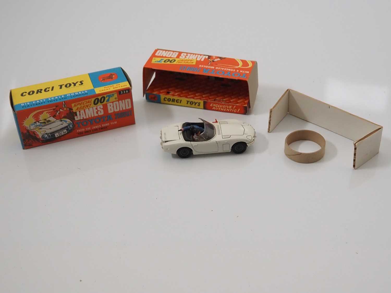 Lot 11 - A CORGI 336 diecast James Bond Toyota 2000GT...