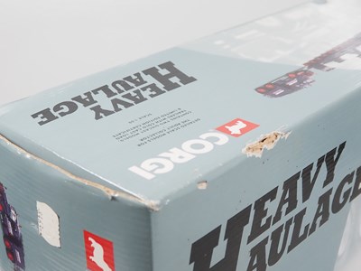 Lot 19 - A CORGI 1:50 scale 18005 Heavy Haulage set in...