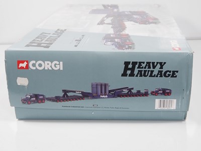 Lot 19 - A CORGI 1:50 scale 18005 Heavy Haulage set in...