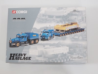 Lot 21 - A CORGI 1:50 scale 18002 Heavy Haulage set in...
