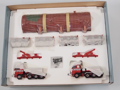 Lot 22 - A CORGI 1:50 scale CC12403 Heavy Haulage set...