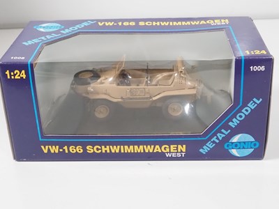 Lot 27 - A group of 1:24 scale diecast military...