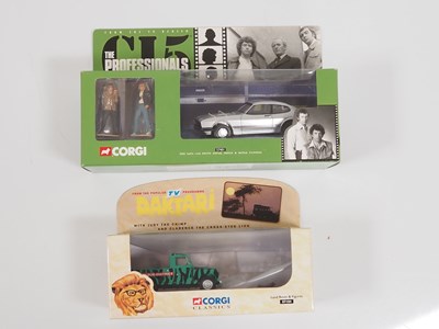 Lot 31 - A group of CORGI diecast vehicles all TV and...