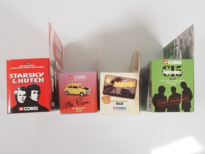 Lot 31 - A group of CORGI diecast vehicles all TV and...