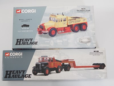 Lot 33 - A group of CORGI 1:50 scale diecast 'Heavy...