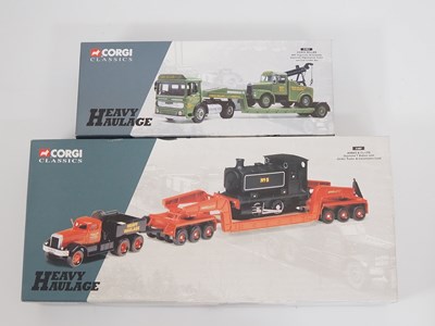 Lot 33 - A group of CORGI 1:50 scale diecast 'Heavy...