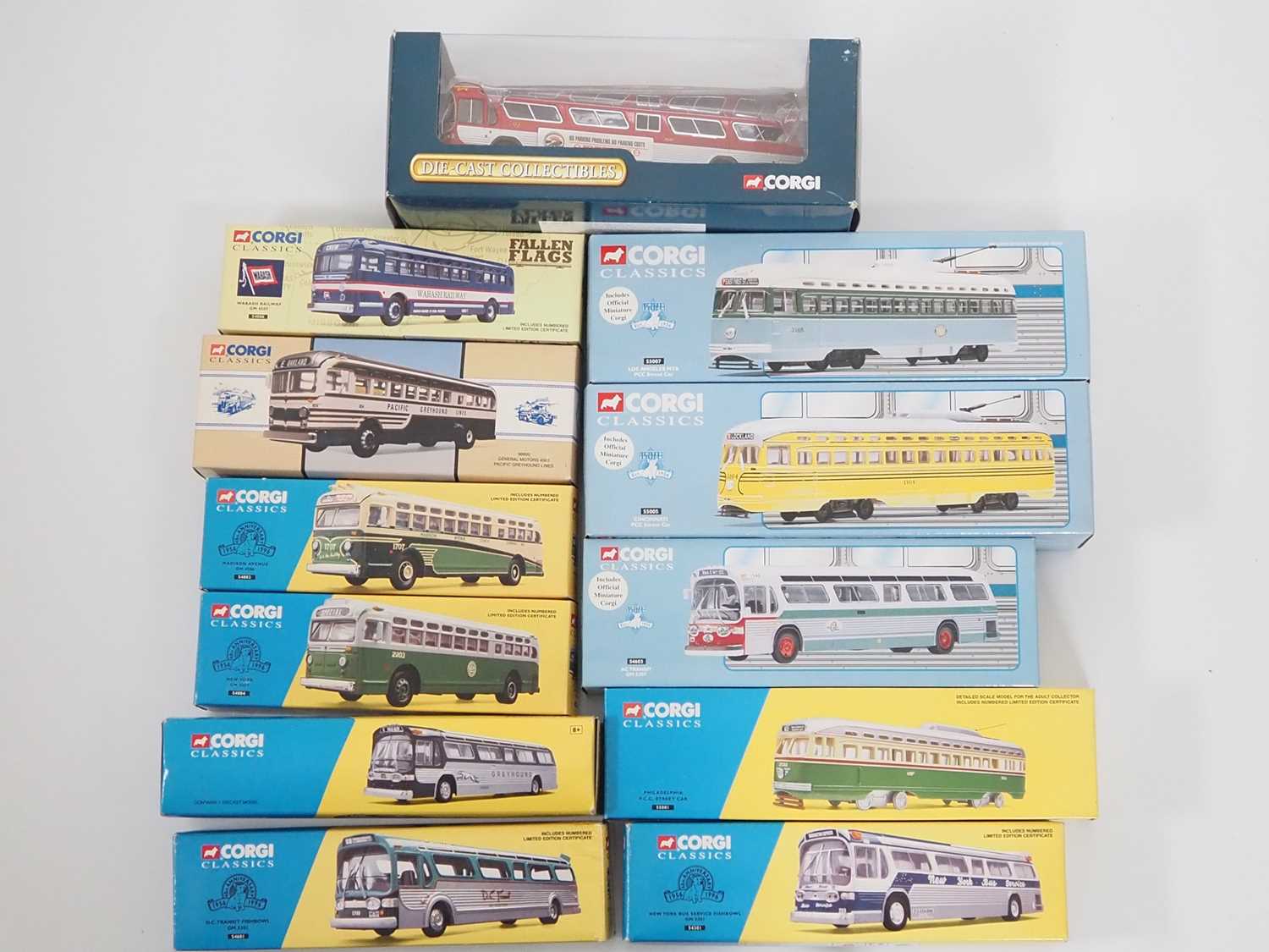 Lot 35 - A group of CORGI CLASSICS 1:50 scale diecast...