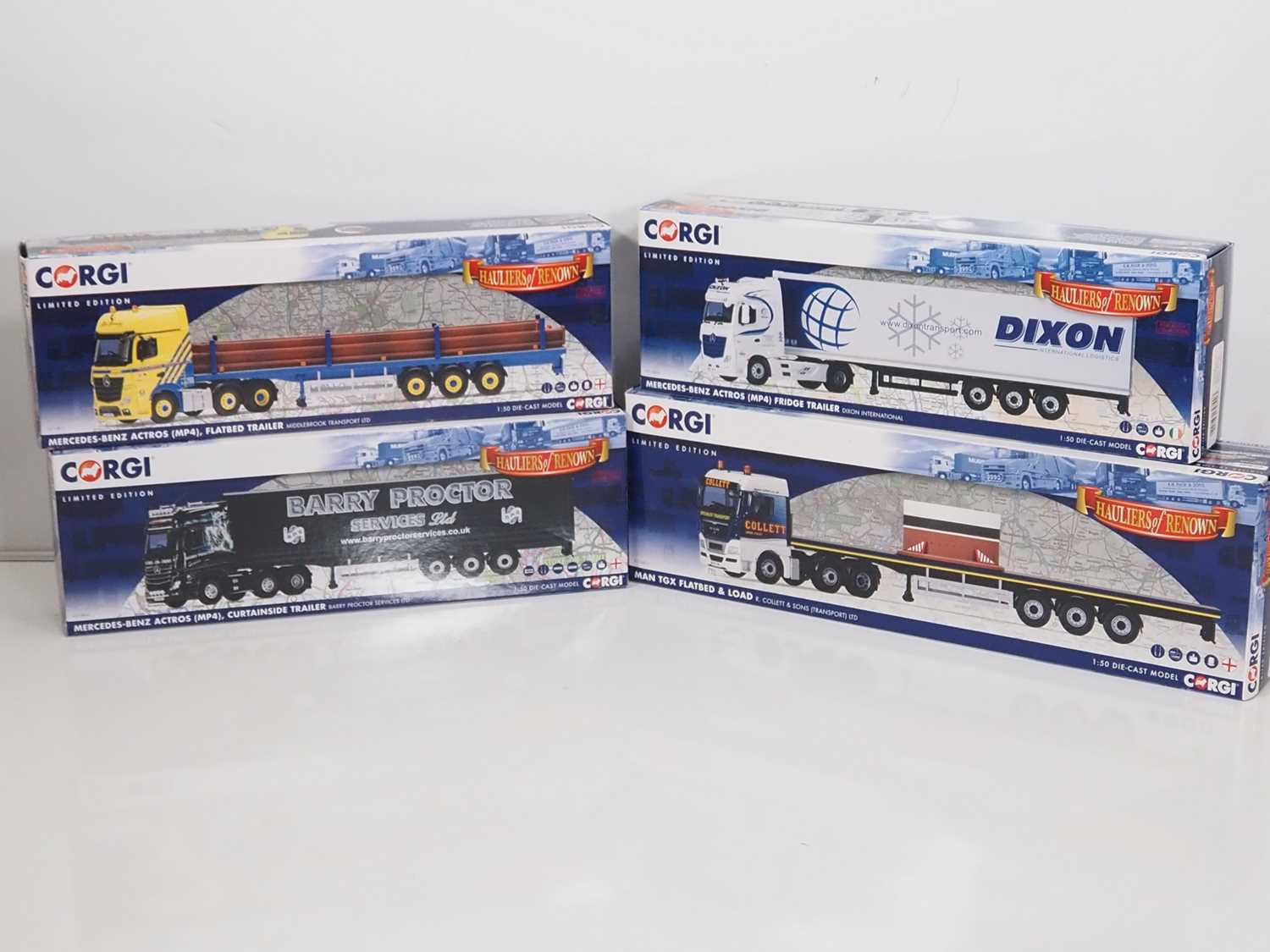 Lot 37 - A group of CORGI 1:50 scale diecast...