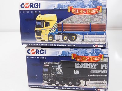 Lot 37 - A group of CORGI 1:50 scale diecast...