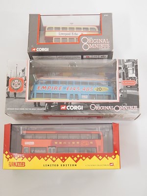 Lot 41 - A group of CORGI OOC 1:76 scale diecast buses...