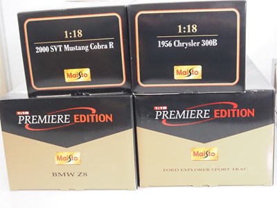 Lot 42 - A mixed group of MAISTO 1:18 scale diecast...