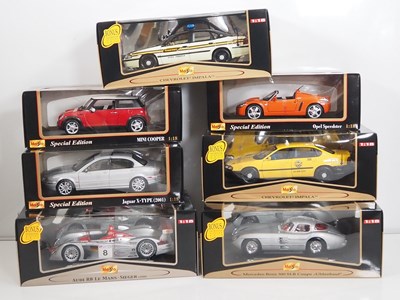 Lot 45 - A mixed group of MAISTO 1:18 scale diecast...