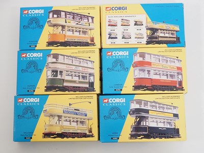 Lot 50 - A group of CORGI diecast Routemaster buses,...