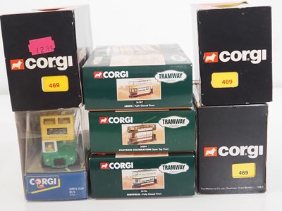 Lot 50 - A group of CORGI diecast Routemaster buses,...