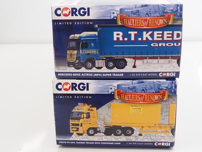 Lot 54 - A group of CORGI 1:50 scale diecast...