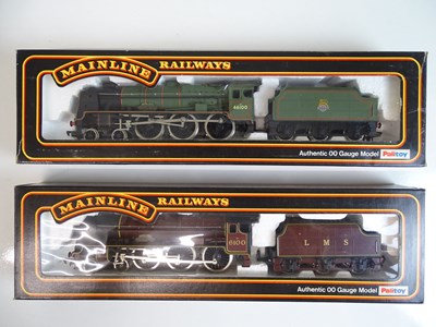 Lot 398 - OO SCALE MODEL RAILWAYS: A pair of rebuilt...