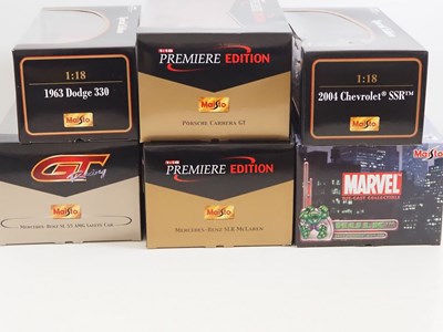 Lot 59 - A mixed group of MAISTO 1:18 scale diecast...