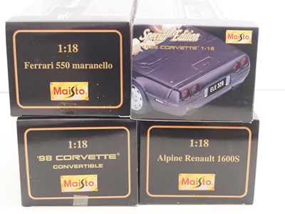 Lot 60 - A mixed group of MAISTO 1:18 scale diecast...