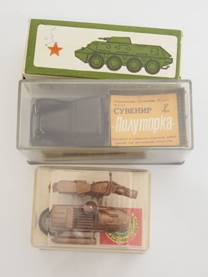 Lot 62 - A group of Soviet Union produced diecast...