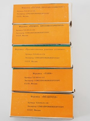 Lot 62 - A group of Soviet Union produced diecast...