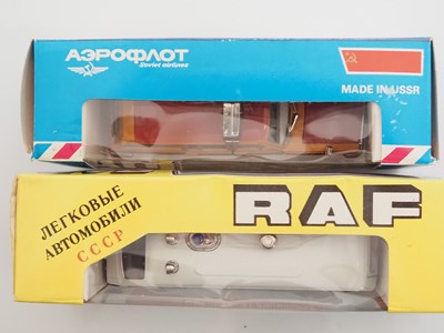 Lot 63 - A group of Soviet Union produced diecast...