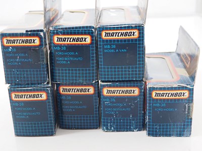 Lot 66 - A large group of MATCHBOX diecast later...