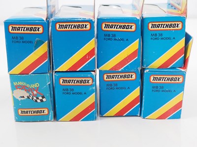 Lot 66 - A large group of MATCHBOX diecast later...