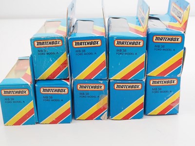 Lot 66 - A large group of MATCHBOX diecast later...
