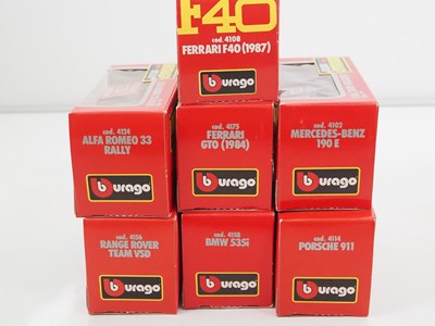 Lot 68 - A large quantity of BBURAGO 1:43 scale diecast...