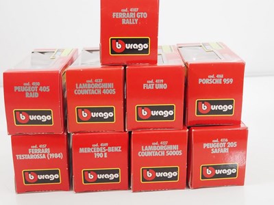 Lot 68 - A large quantity of BBURAGO 1:43 scale diecast...