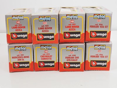 Lot 68 - A large quantity of BBURAGO 1:43 scale diecast...