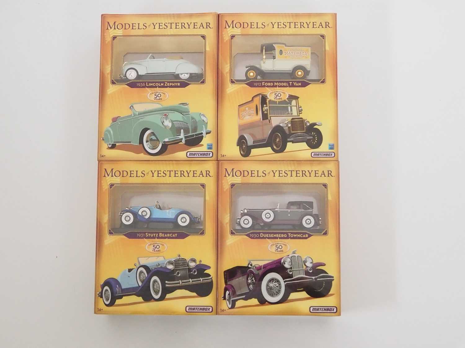 Lot 70 - A complete set of the four MATCHBOX MODELS OF...