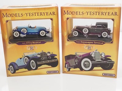 Lot 70 - A complete set of the four MATCHBOX MODELS OF...