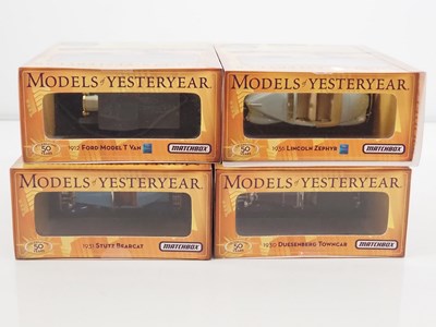 Lot 70 - A complete set of the four MATCHBOX MODELS OF...