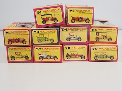 Lot 84 - A group of early MATCHBOX MODELS OF YESTERYEAR...