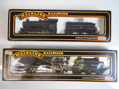 Lot 401 - OO SCALE MODEL RAILWAYS: A pair of steam...