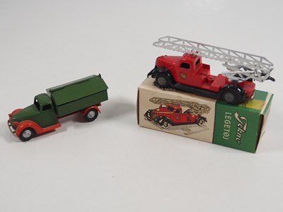 Lot 85 - A pair of TEKNO diecast vehicles comprising an...