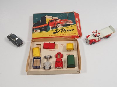 Lot 86 - A group of TEKNO diecast vehicles comprising a...