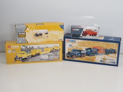 Lot 90 - A group of CORGI 1:50 scale Heavy Haulage and...