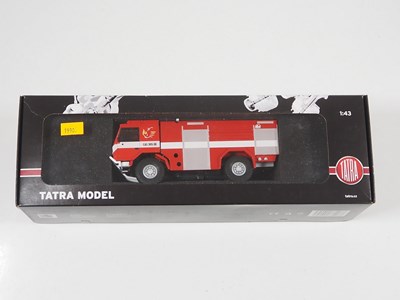 Lot 92 - A pair of diecast 1:43 scale Tatra trucks by...