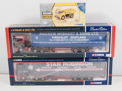 Lot 105 - A pair of CORGI 1:50 scale diecast articulated...